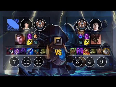 DRX Doran Jayce vs Aodi Malphite Top - KR Challenger Patch 10.11