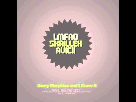 LMFAO & Skrillex vs. Avicii - Scary Morphine and I Know It (Henrik Grundén Mashup)