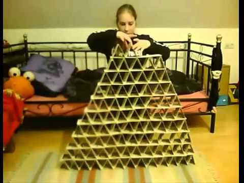 World's Largest Card Stack. EPIC FAIL!!