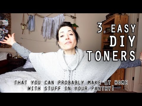 3 Easy Face Toner Recipes Video