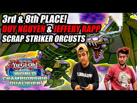Yu-Gi-Oh! Regional Top 8 - Scrap Sky Striker Orcust Deck Profile & Combo - Duy & Jeffery Houston TX