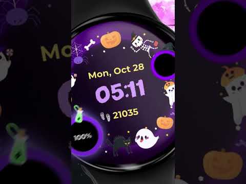 U052 Cute Halloween Watch Face