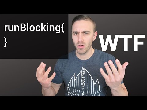 WTF is runBlocking{} in Kotlin Coroutines