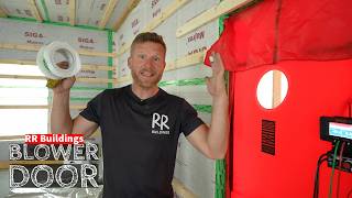 BEST Blower Door Yet: Modest House 32