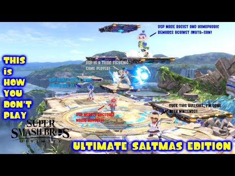 This is How You DON'T Play Super Smash Bros. Ultimate Salt - Ultimate Saltmas!