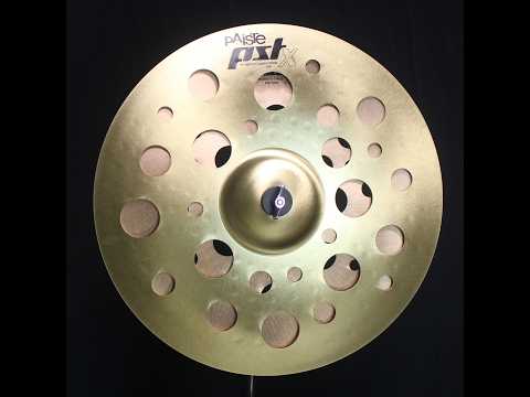 Paiste 18" PST X Swiss Flanger Stack - 1138g/1244g (video demo) image 2