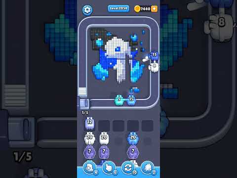 Pixel Flow Level 2054 Walkthrough