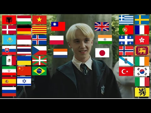 "SHUT UP MALFOY" in different languages [EXTENDED]