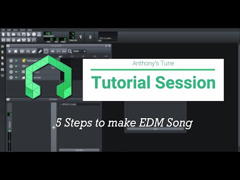 5 Steps to make EDM Song (LMMS Tutorial)