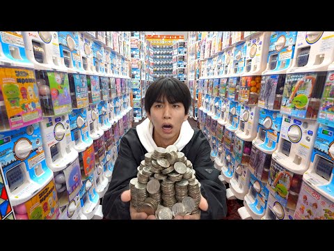 【地獄】世界一ガチャガチャがある店で人気トップ10を当てるまで回し続けろ！