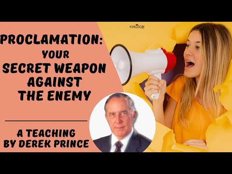 Biblical Power of Proclamation: Verse Insights by Derek Prince! 📖💪