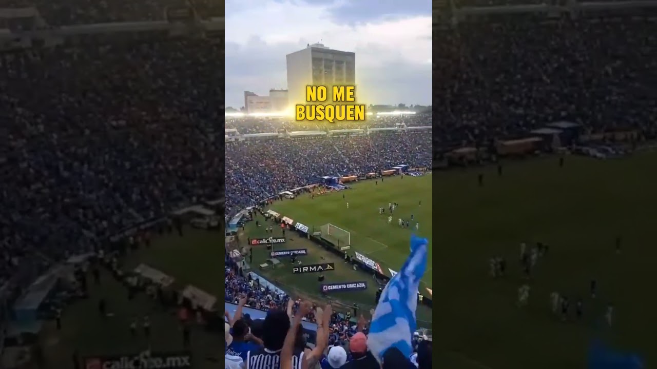 Hoy juega mi poderosa máquina celeste de #CruzAzul