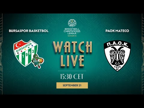 Semi-Finals 2 | Bursaspor Basketbol v PAOK mateco | Full Basketball Game | BCL 2025-26