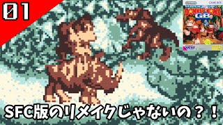 【スーパードンキーコングGB】「SDKがGB画質になっただけでしょ」と思っていたら完全初見ゲーでした【実況】1