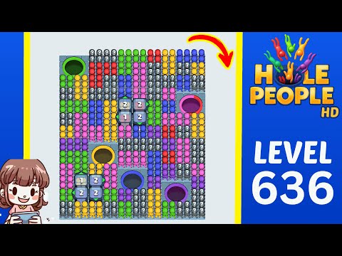 Hole People Level 636 Solution Walkthrough