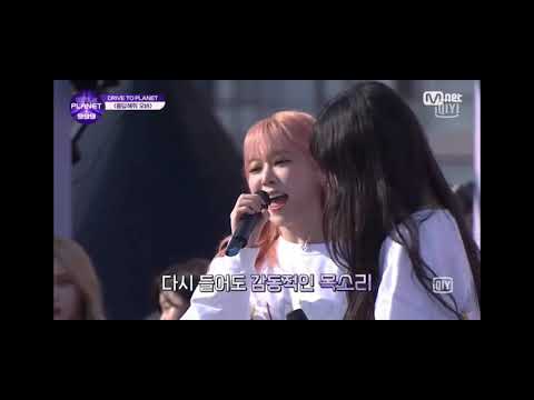 Kim Bora and Kim Chaehyun cover of "My Sea" | Girls Planet 999