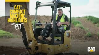 AFL Legend and Cat® machinery owner Brian Taylor learns about the advantages of Cat Compact machinery and the Cat dealer network in a fun series of short videos