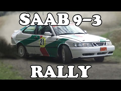 BEST OF SAAB 9-3 RALLY | Pure Engine Sound