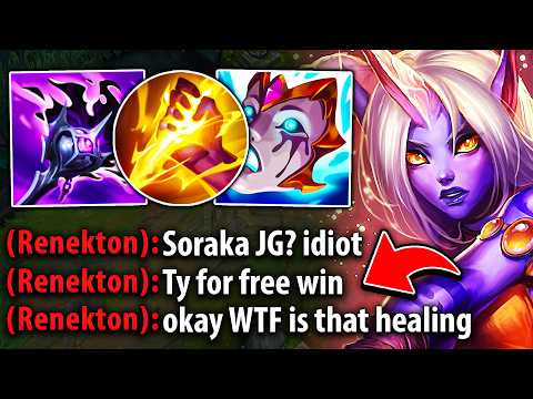 This guy thought I was trolling with Soraka jungle... so I had to teach him a lesson