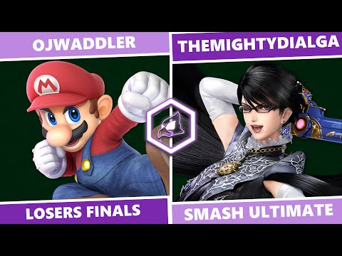 Cooped Up #10: Losers Finals - Ojwaddler (Mario) Vs. TheMightyDialga (Bayonetta) SSBU