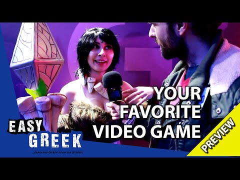What's your favorite video game? (Trailer) | Easy Greek 58