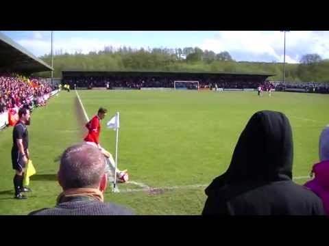 Hednesford Town 2 FC United 1 - Evostik Northern Premier League Play-off Final