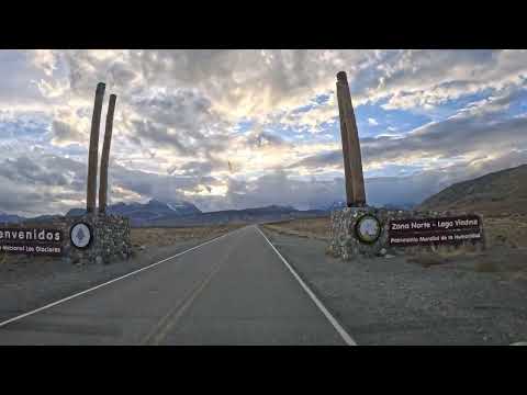 Timelapse- Driving Ruta 40 from Tres Lagos to El Chaltén, Argentina