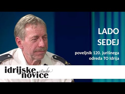 Lado Sedej | Idrijske novice TV studio - Oddaja AKTUALNO