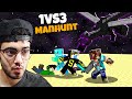 1 V 3 Minecraft Speedrunner VS Hunter GRAND FINALE Challenge