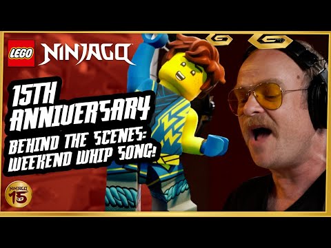 🎵 Behind the Scenes: The Weekend Whip Music Video | 15th Anniversary Special 🎉 | LEGO Ninjago