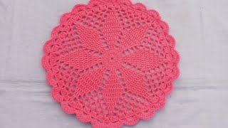 Thalposh Crochet Rumal Design  Beautiful Crosia Th