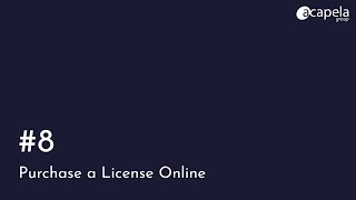 Tutorial - 8/9 – My-Own-Voice Series: Purchasing a license online