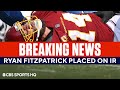 Ryan Fitzpatrick Placed on IR for Hip Injury | CBS Sports HQ