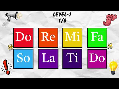 Say The Word On Beat  Challenge 124 | EASY MEDIUM HARD | Fast Rhythm Test | Do Re Mi Fa So La Ti Do
