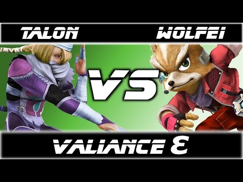 Valiance γ - DRX Talon (Sheik) vs. DRX Wolfei (Fox) - Smash 4 - Wii U
