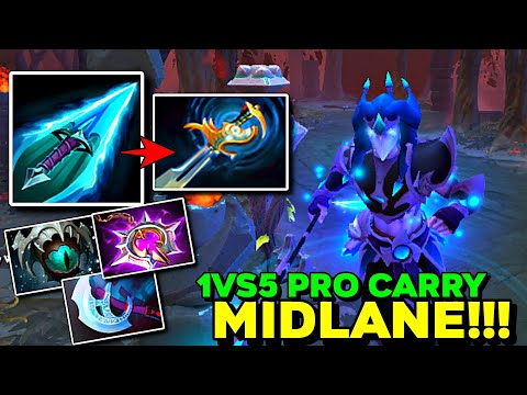 How to play 1vs5 Phantom Assassin Unlimited Crit Rate Insane Farm So Op - Dota 2