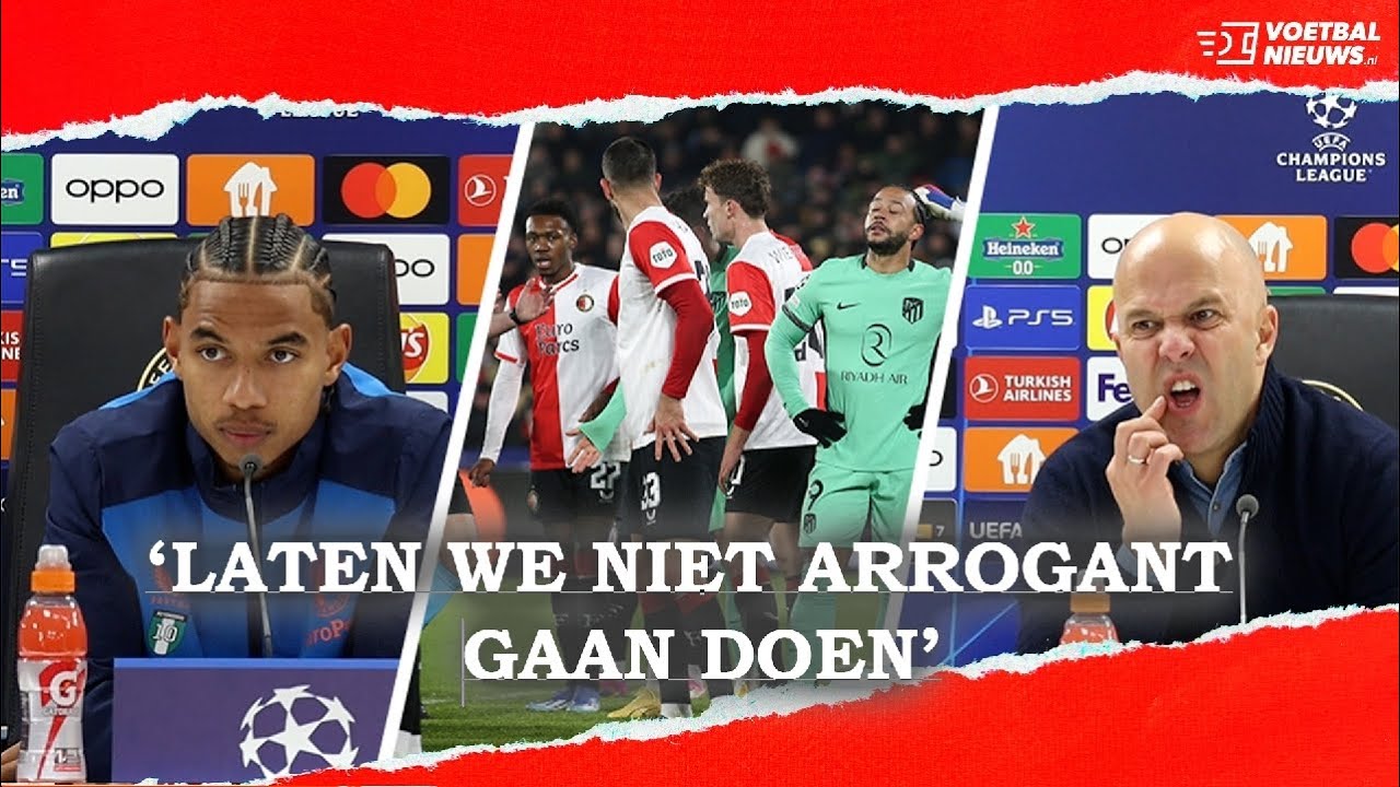 Thumbnail for article: ''Klungelig' Feyenoord past beter op niveau lager dan de Champions League'