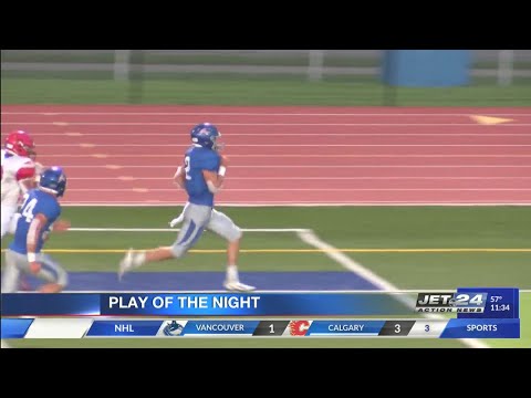 Play of the Night 10/1/2021: Adam Lichtinger's 55-yard run