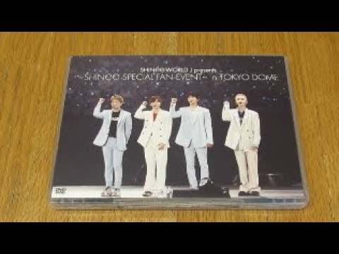 (Unboxing) SHINee World J ~Special Fan Event~ In Tokyo Dome Concert DVD