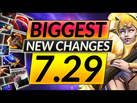 NEW 7.29 PATCH LEFT EVERYONE SPEECHLESS - NEW MAP and ITEMS CHANGES - Dota 2 Guide