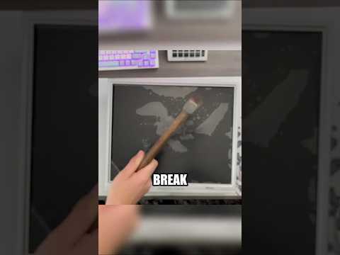 I Built a Transparent Screen Into My PC Case