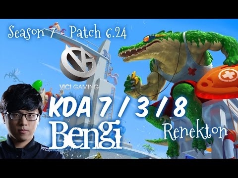VG Bengi RENEKTON vs GANGPLANK Top - Patch 6.24 KR Ranked