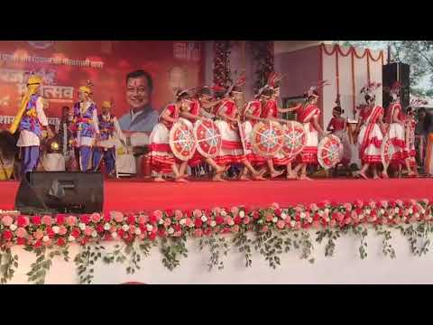 Chhattisgarh Rajyautsav 2025 KORBA Performance by KGBV SENDRIPALI 