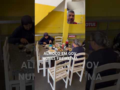 ALMOÇO EM GOV NUNES FREIRE/MA