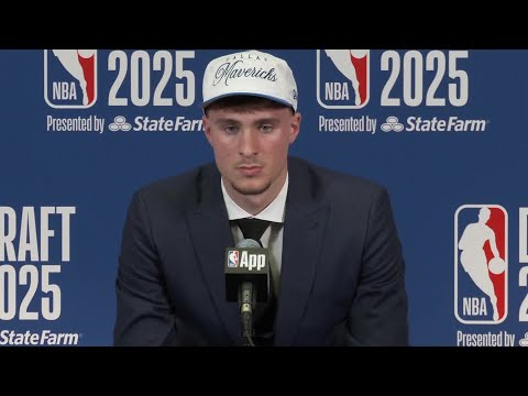 #1 Overall Pick Cooper Flagg's 2025 NBA Draft Press Conference