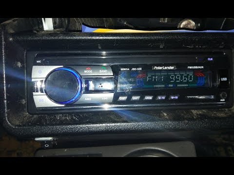 обзор и установка магнитолы PolarLander JSD-520 из Китая