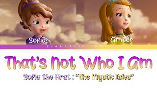 Download lagu That's Not Who I Am- Lyrics (Color Coded) | Sofia the First 'The Mystic Isles' | Zietastic Zone👑 mp3