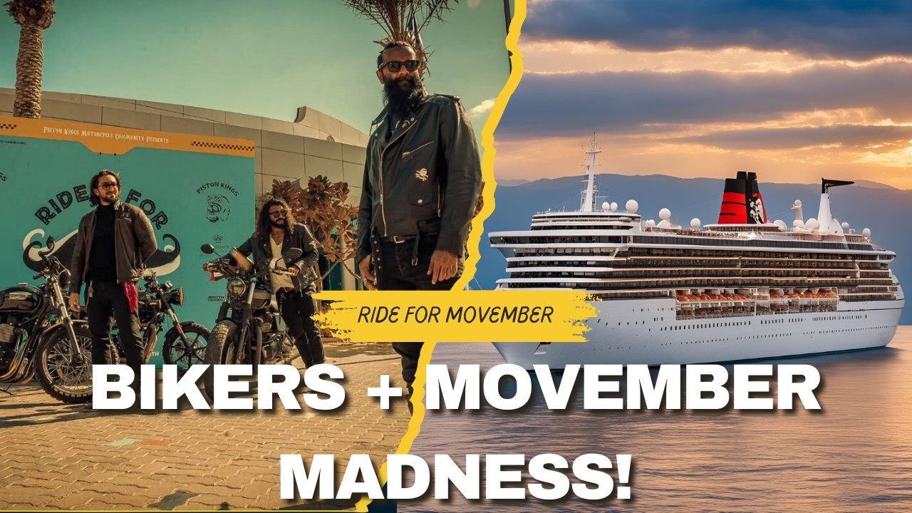 The Movember Ride That Ended on a Cruise Ship — Fancy Gear, Stunts and Feelings — watch the ride video