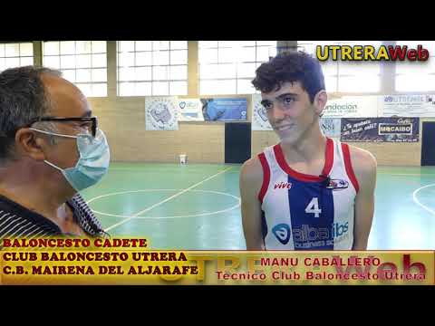 ENTREVISTAS CLUB BALONCESTO UTRERA CADETE