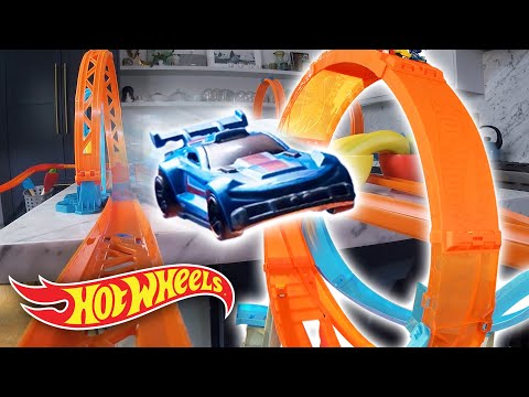 MARATONA de provas EXTREMAS com PISTAS HOT WHEELS! 💥🔧🏁 | Hot Wheels Track Builder Em Português